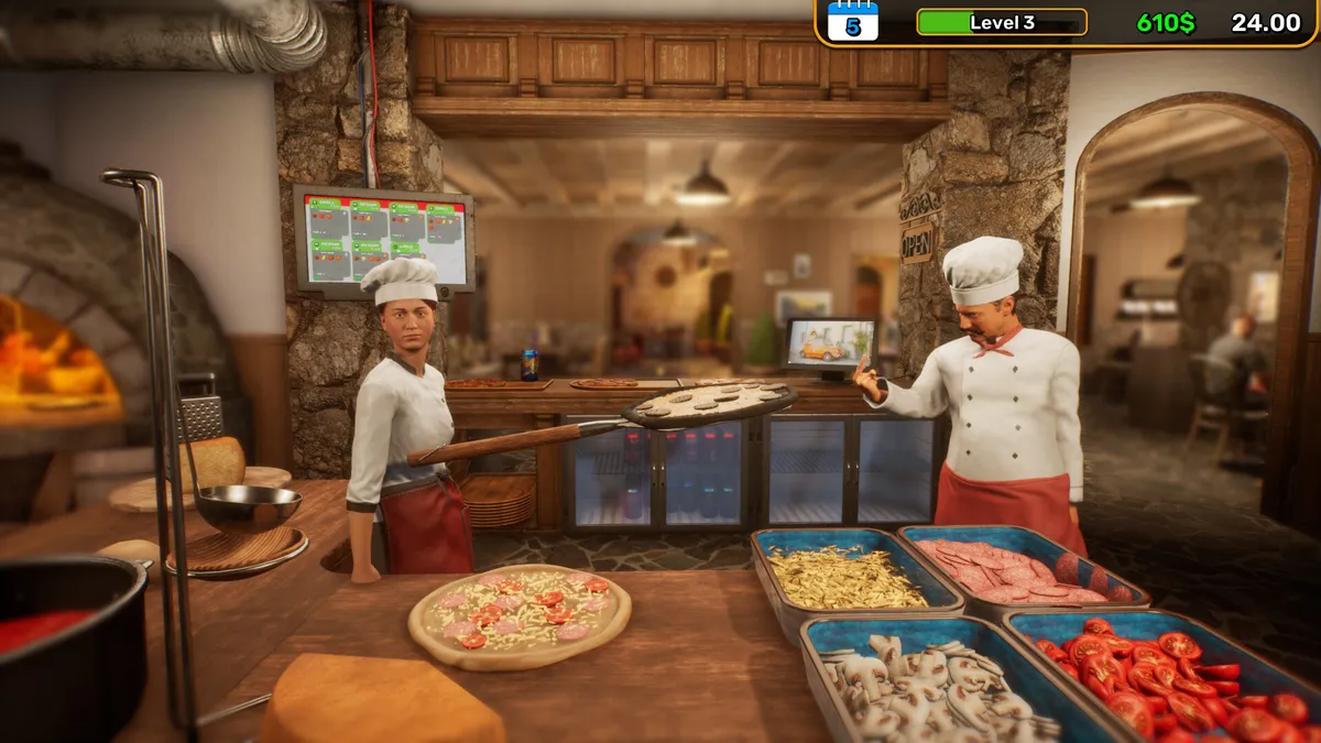 Pizza House Simulator guide artwork